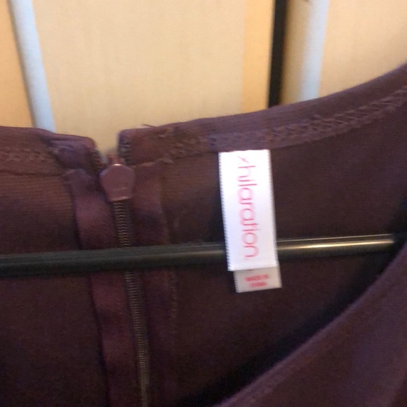 Eggplant dress - Picture 2 of 4